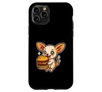Dessin animé Chihuahua Burger Big Bite Coque pour iPhone 11 Pro