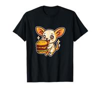 Dessin animé Chihuahua Burger Big Bite T-Shirt