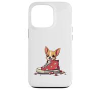 Dessin animé Chihuahua dans Une Sneaker Illustration Design Coque pour iPhone 13 Pro