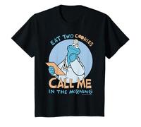 Dessin animé Classique de Sesame Street Cookie Monster Doctor Pose Lol T-Shirt