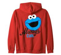 Dessin animé Classique Sesame Street Cookie Monster Always Cool Lol Sweat à Capuche