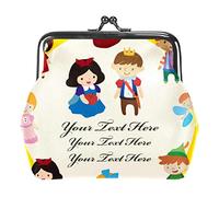 Dessin animé Conte de fées Histoire Personnes Porte-Monnaie Baiser Serrure Changement Sac à Main Vintage bibelots Pochette
