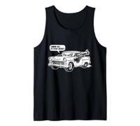 Dessin animé Cool 55 Muscle Car Design : Donne-Moi Tout Ton Argent Débardeur