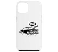 Dessin animé Cool 56 Muscle Car Design : Donne-Moi Tout Ton Argent Coque pour iPhone 13