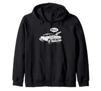 Dessin animé Cool 56 Muscle Car Design : Donne-Moi Tout Ton Argent Sweat à Capuche