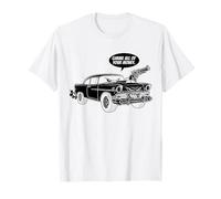 Dessin animé Cool 56 Muscle Car Design : Donne-Moi Tout Ton Argent T-Shirt