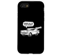 Dessin animé Cool 57 Muscle Car Design : Donne-Moi Tout Ton Argent Coque pour iPhone SE (2020) / 7/8