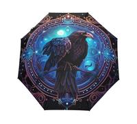 Dessin Animé Cool Oiseau Condor Parapluie Pliant Enfant Garçons Filles Automatique Protection UV Parapluies Coupe-Vent pour Voyager