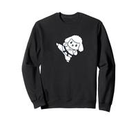 Dessin animé de karaté Caniche Mignon pour Enfants Sweatshirt