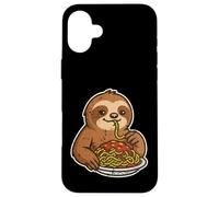 Dessin animé de pâtes paresseux Coque pour iPhone 16 Plus