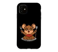 Dessin animé de pâtes Souris Coque pour iPhone 11
