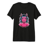 Dessin animé diablelin pour Les Diables féminines et Les T-Shirt Haut de Gamme