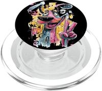 Dessin animé Dog Peace Graffiti Pop Character Graphic Art Sign PopSockets PopGrip pour MagSafe