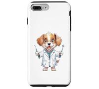 Dessin animé drôle de Dentiste de Chien pour hygiène Dentaire Coque pour iPhone 7 Plus/8 Plus