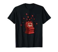 Dessin animé drôle de Monstre en Brique Qui explose T-Shirt