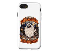 Dessin animé Effrayant fantôme Raton Laveur Poubelle Panda Coque pour iPhone SE (2020) / 7/8