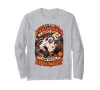 Dessin animé Effrayant fantôme Raton Laveur Poubelle Panda Manche Longue
