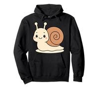Dessin animé escargot Kawaii - Illustration d'escargot de jardin mignon Sweat à Capuche