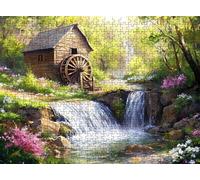 Dessin animé forêt Puzzle 2000 Pièces pour Adultes, Format 99 x 70 cm, Challenge Casse-Tête de Famille, Loisirs Créatifs et Relaxation, Pièces Robustes avec Lettres au Dos, Décor Murale Salon f0-541