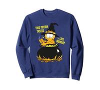 Dessin animé Garfield Halloween Potion Monday Blues Trick Treat Sweatshirt