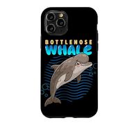 Dessin animé Grands Baleines Race Animaux Mer Amoureux Baleines Mignonnes Coque pour iPhone 11 Pro