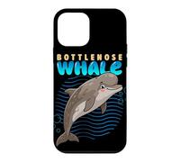 Dessin animé Grands Baleines Race Animaux Mer Amoureux Baleines Mignonnes Coque pour iPhone 12 Mini