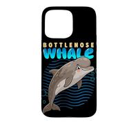 Dessin animé Grands Baleines Race Animaux Mer Amoureux Baleines Mignonnes Coque pour iPhone 15 Pro Max
