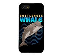 Dessin animé Grands Baleines Race Animaux Mer Amoureux Baleines Mignonnes Coque pour iPhone SE (2020) / 7/8