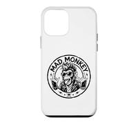 Dessin animé Graphique Rebelle Mad Monkey Punk Rock Coque pour iPhone 12 Mini