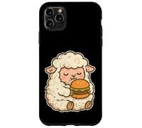 Dessin animé Hamburger Mouton Moelleux Coque pour iPhone 11 Pro Max