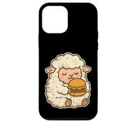 Dessin animé Hamburger Mouton Moelleux Coque pour iPhone 12 Mini