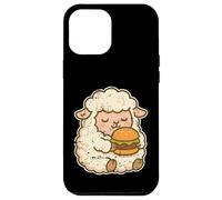 Dessin animé Hamburger Mouton Moelleux Coque pour iPhone 12 Pro Max