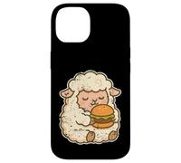 Dessin animé Hamburger Mouton Moelleux Coque pour iPhone 14