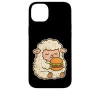 Dessin animé Hamburger Mouton Moelleux Coque pour iPhone 14 Plus