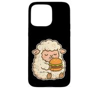 Dessin animé Hamburger Mouton Moelleux Coque pour iPhone 15 Pro Max