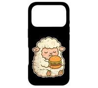 Dessin animé Hamburger Mouton Moelleux Coque pour iPhone 17 Pro