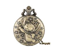 (Dessin animé) Hot Movie Extension King's Cross Londres 9 34 Plateforme Quartz Montre de poche Bronze