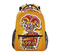 Dessin Animé Joker Poisson D'Avril Cartable Sac à Dos Ecole étudiant Scolaire d'ordinateur pour Voyage Ados Filles Garçons Enfant