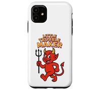 Dessin animé Little Trouble Maker Devil Coque pour iPhone 11