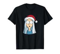 Dessin animé Marie de Nazareth dans l'humeur de Noël T-Shirt