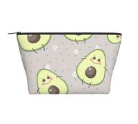 Dessin animé, Mignon, Avocat, Trousse de Toilette Trousse de Maquillage Sac à cosmétiques Trousse de Toilette de Voyage Portable