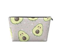 Dessin animé, Mignon, Avocat, Trousse de Toilette Trousse de Maquillage Sac à cosmétiques Trousse de Toilette de Voyage Portable