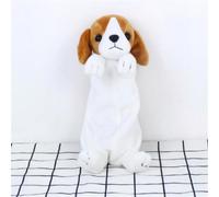 Dessin Animé Mignon Chien Husky En Peluche Porte Crayon Poupée Chiot Schnauzer Poupée École Fournitures De Bureau Porte Crayon Cadeau Pour Les Enfants Lava1