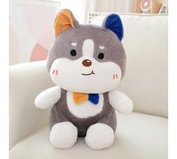 Dessin Animé Mignon Chiot Husky Poupée En Peluche Jouet Erha Poupée Enfants Sommeil Confort Marionnette Poupée Poupée Husky - 70 Cm (1,5 Kg)