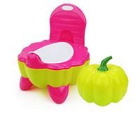 Dessin Animé Mignon Citrouille Enfant Toilettes Amusantes Forme De Citrouille Enfants Toilette Hommes Et Femmes Bébé Urinoir Pot Vert