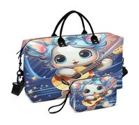 Dessin Animé Mignon Licorne Sacs de Voyage Sac de Sport Sac à Main de W nd avec Trousse De Toilette pour Filles Hommes