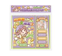 Dessin animé Miniature Autocollant Paysage Décoratif PET Pour Journal Carnet Album Photo Scrapbooking Ornement Petit Jeu de Pommes de Terre