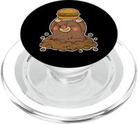 Dessin animé Mole Burger Victory PopSockets PopGrip pour MagSafe