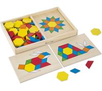 Dessin Animé Motif Blocs Jouet De Développement Classique-120 Formes Et 5 Planches-Cadeau Filles Et Les Garçons-Idéal Pour Les Enfants De 3, 4, 5 Et 6 Ans, 96113, Multicolore, Moyen.[G1604]