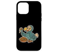 Dessin animé Pasta Loving Dodo Bird Coque pour iPhone 12 Mini